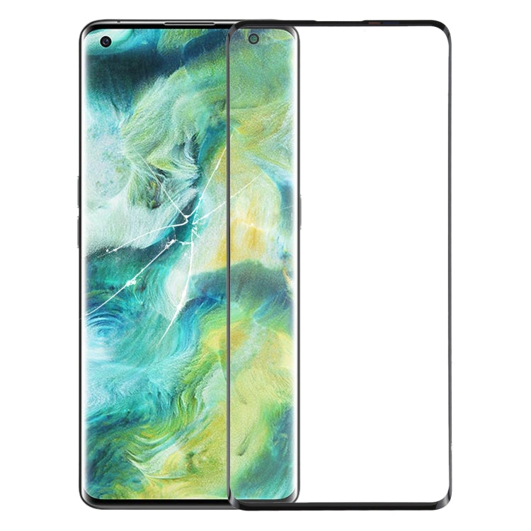 Per OPPO Find X2 Lente in vetro esterno dello schermo anteriore con adesivo OCA otticamente trasparente, For OPPO Find X2 Per OPPO Find X2 Lente in vetro esterno dello schermo anteriore con adesivo OCA otticamente trasparente, For OPPO Find X2